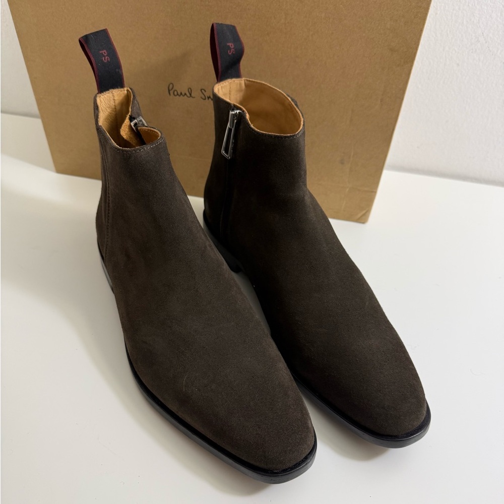 PS by Paul Smith Tan Alan Boots - Picture 4 of 11